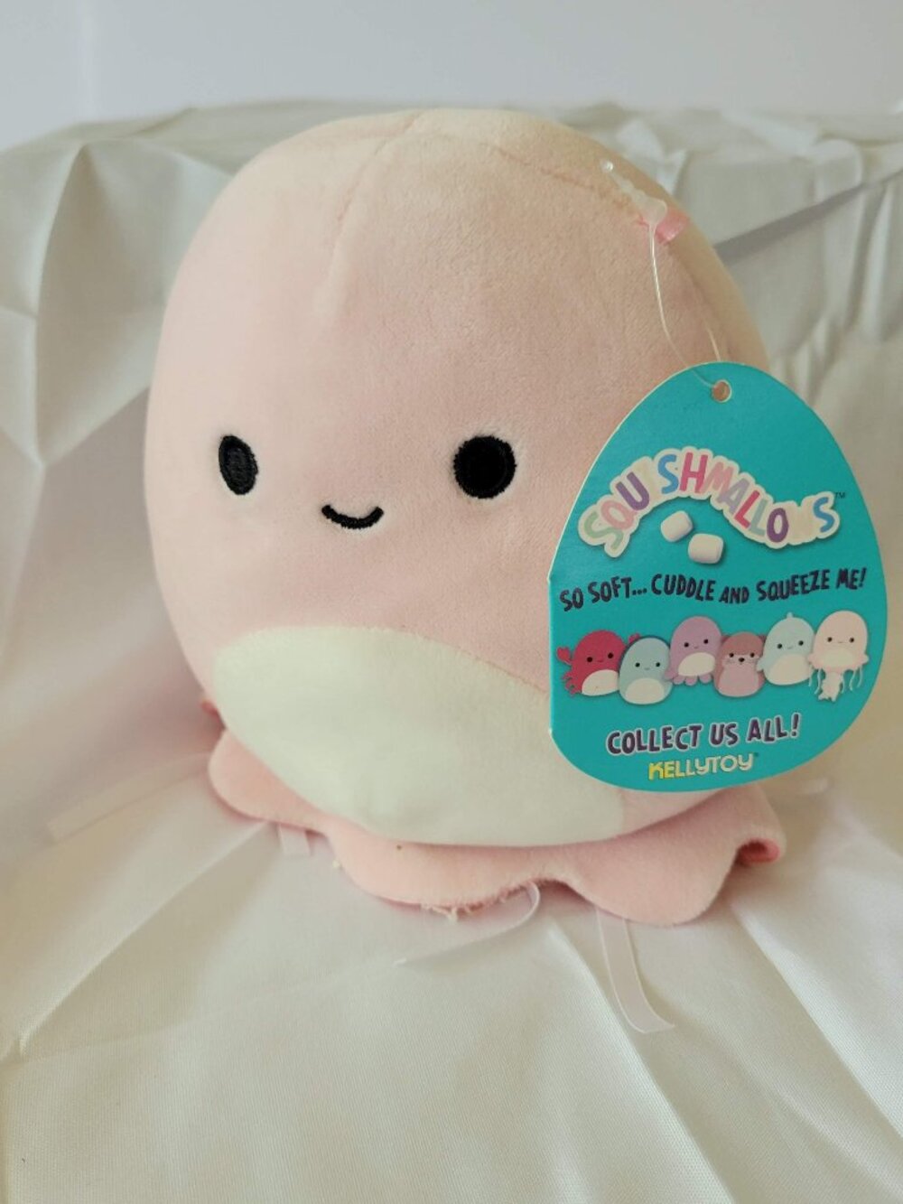 Squishmallows Jayda The Pink Jellyfish Plush 5" Kellytoy NWT